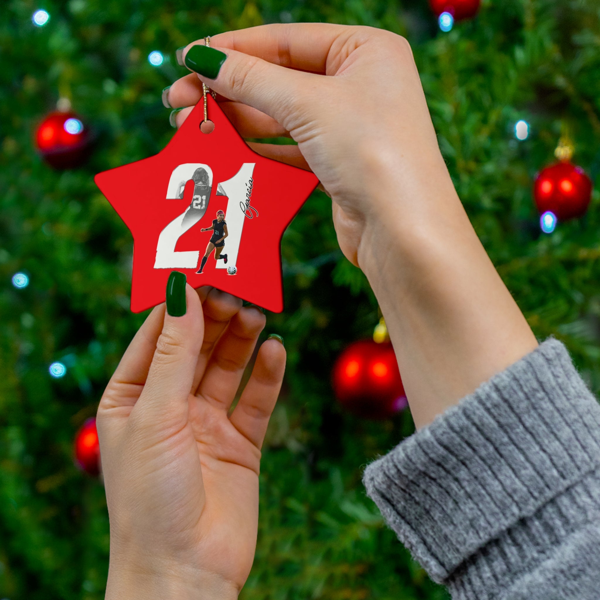 Felicity Garcia Ceramic Ornament