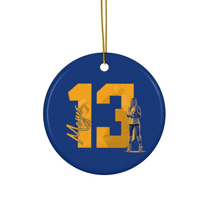 Mallorie Meyer Ceramic Ornament