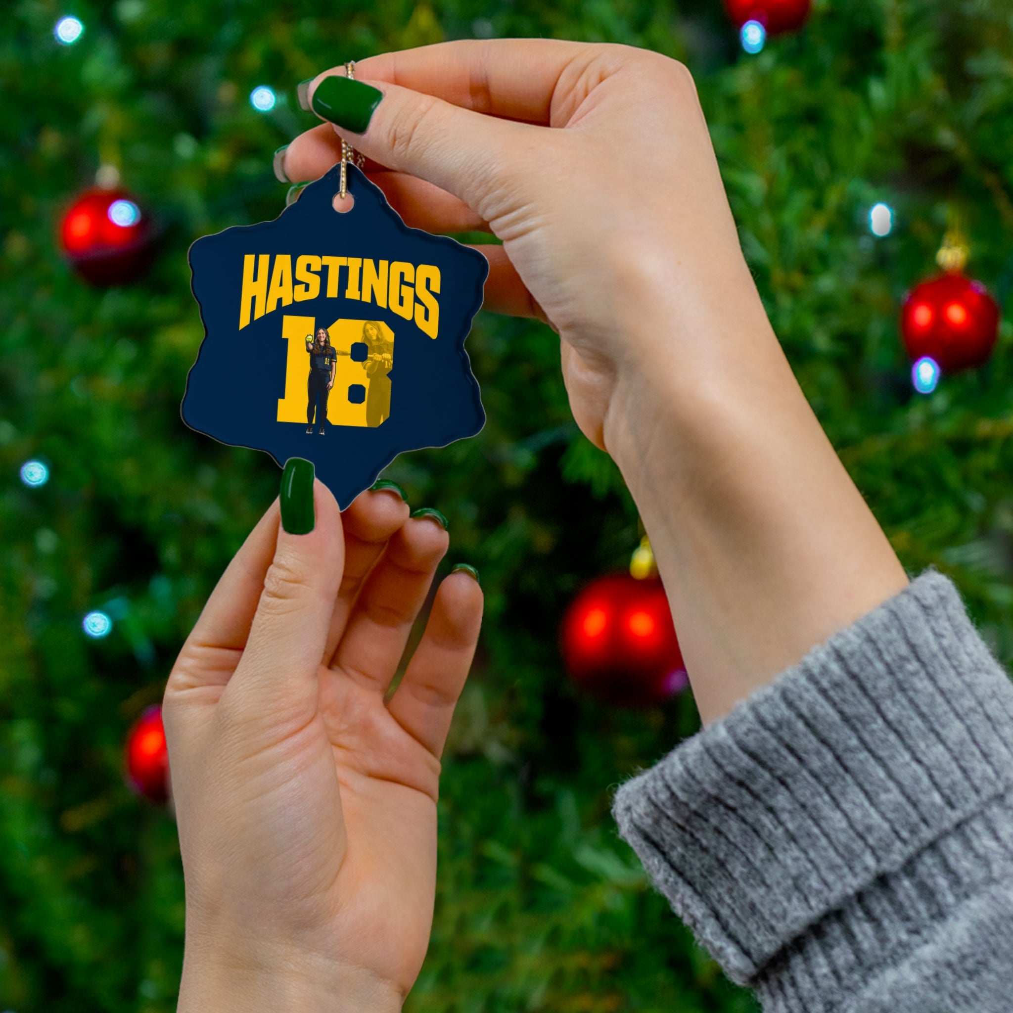 Sydney Hastings Ceramic Ornament