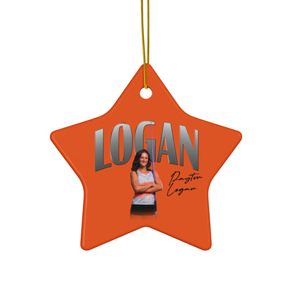Payton Logan Ceramic Ornament