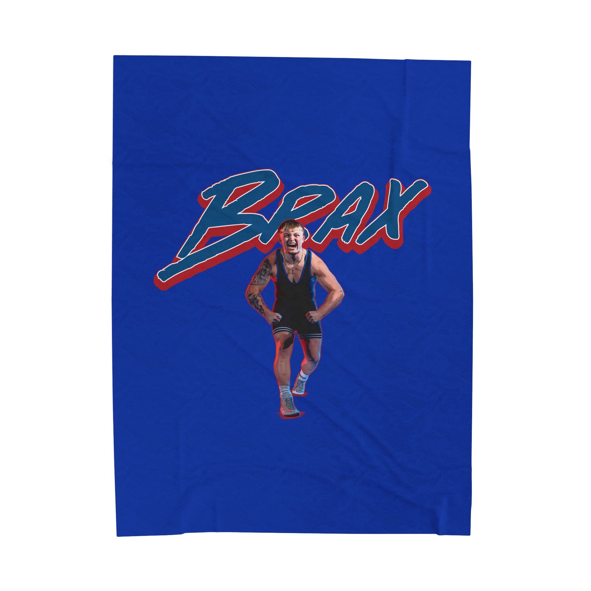 Braxton Robertson Velveteen Plush Blanket