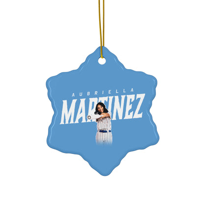 Aubriella Martinez Ceramic Ornament
