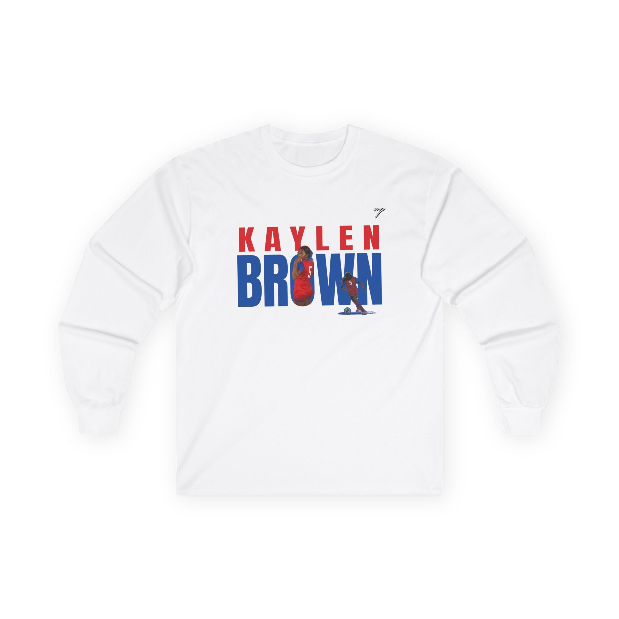 Kaylen Brown Long Sleeve Tee