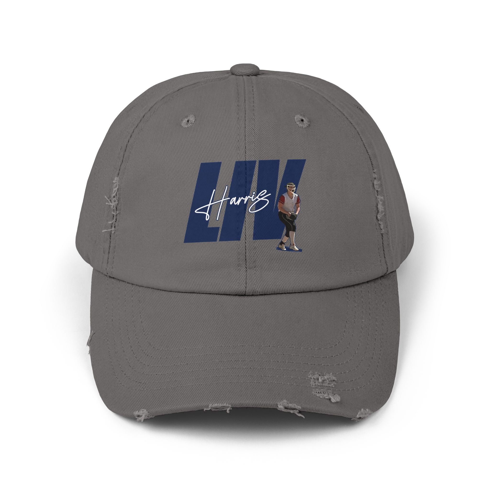 Alivia Harris Distressed Dad Cap