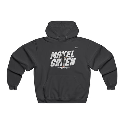 Makel Green Vintage Hoodie