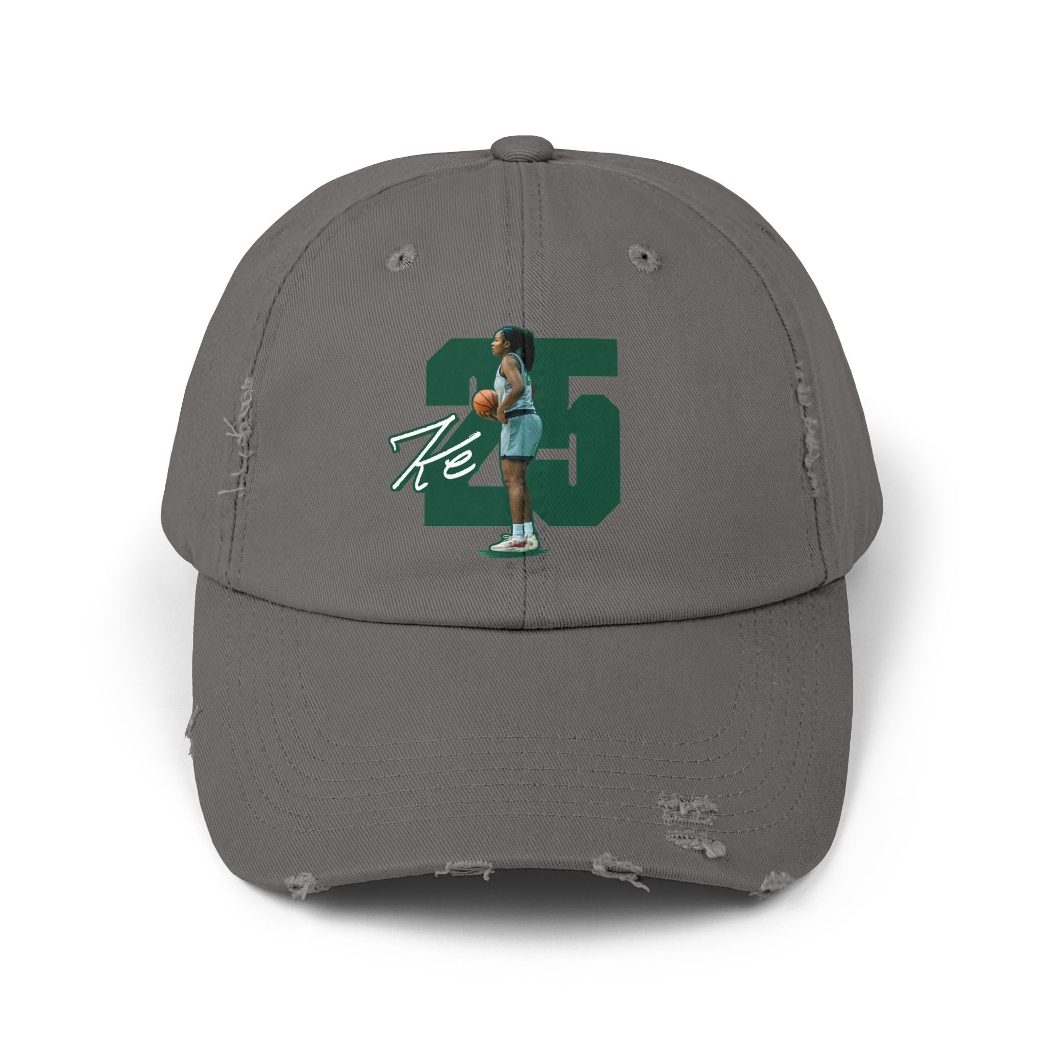 Keona McGee Distressed Dad Cap