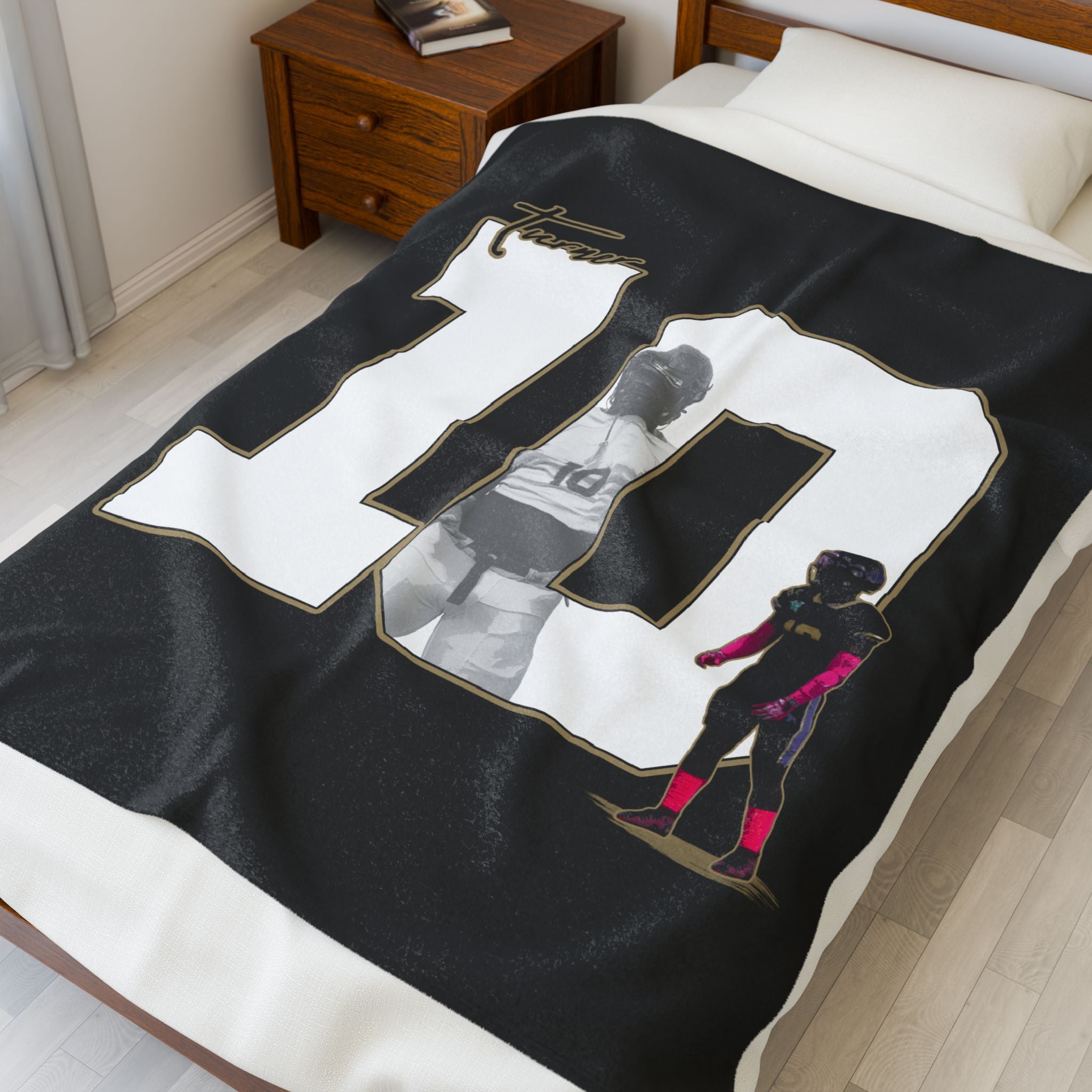 Darenzo Turner Velveteen Plush Blanket