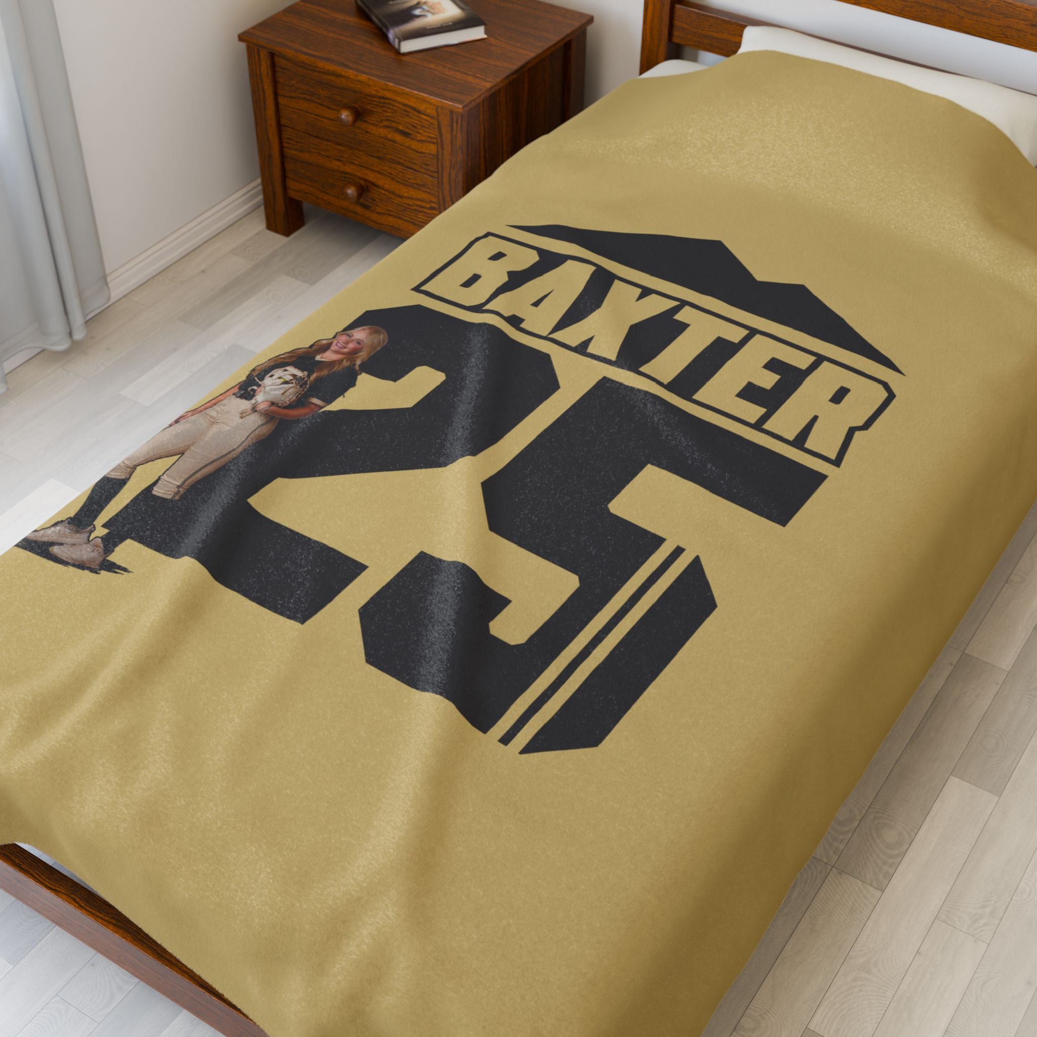 Addy Baxter Velveteen Plush Blanket