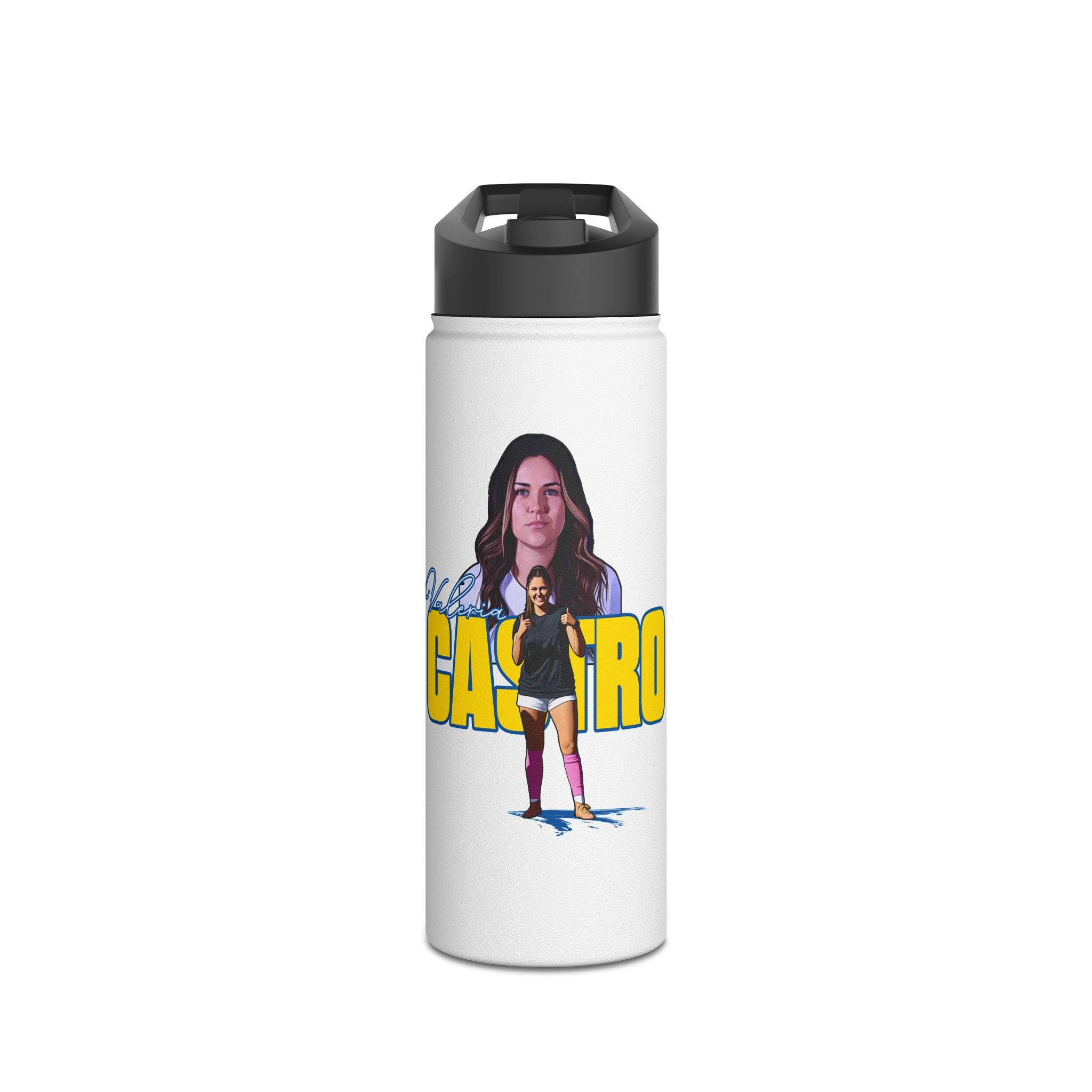 Valeria Castro Stainless Steel Water Bottle