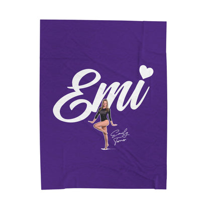 Emily Turner Velveteen Plush Blanket
