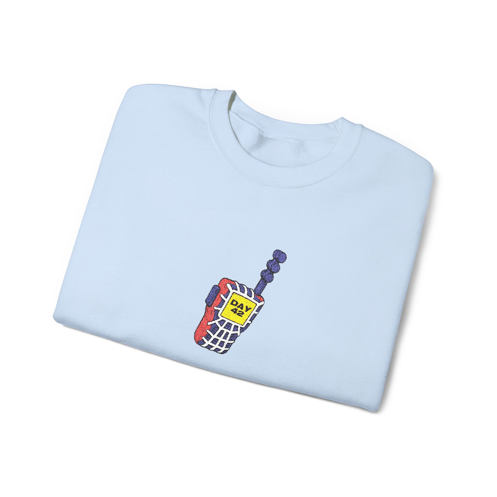 Bucket Merch Embroidered Crewneck