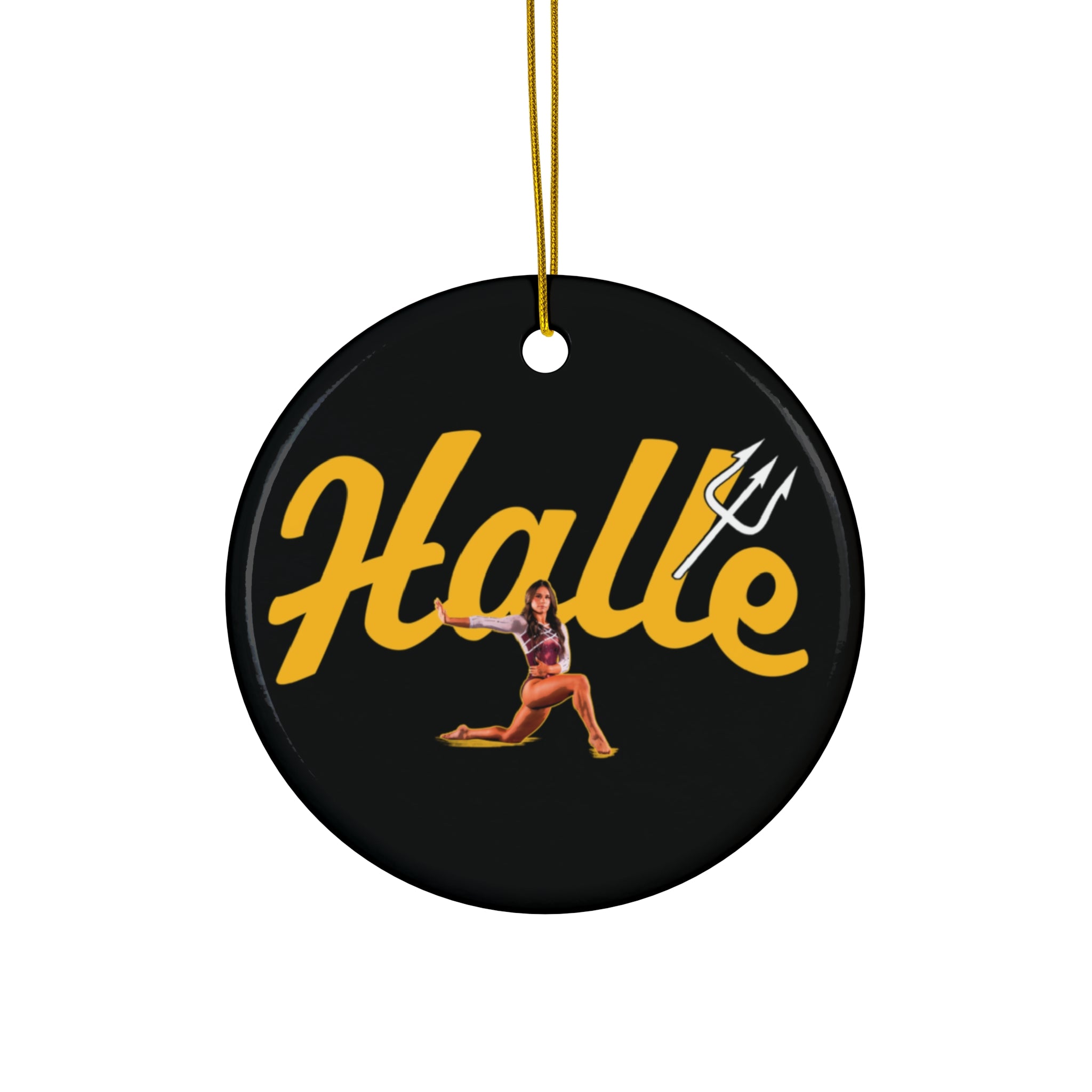 Halle Gregoire Ceramic Ornament