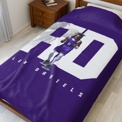Alex Daniels Velveteen Plush Blanket