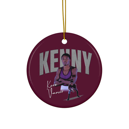 Keno Vanier Ceramic Ornament