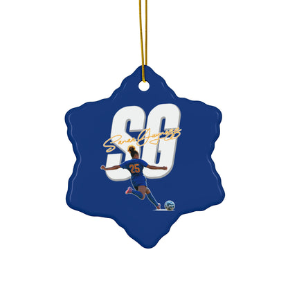 Sanaa Guyness Ceramic Ornament