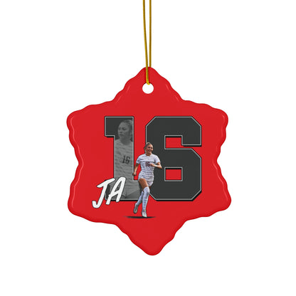 Julia Alvarez Ceramic Ornament
