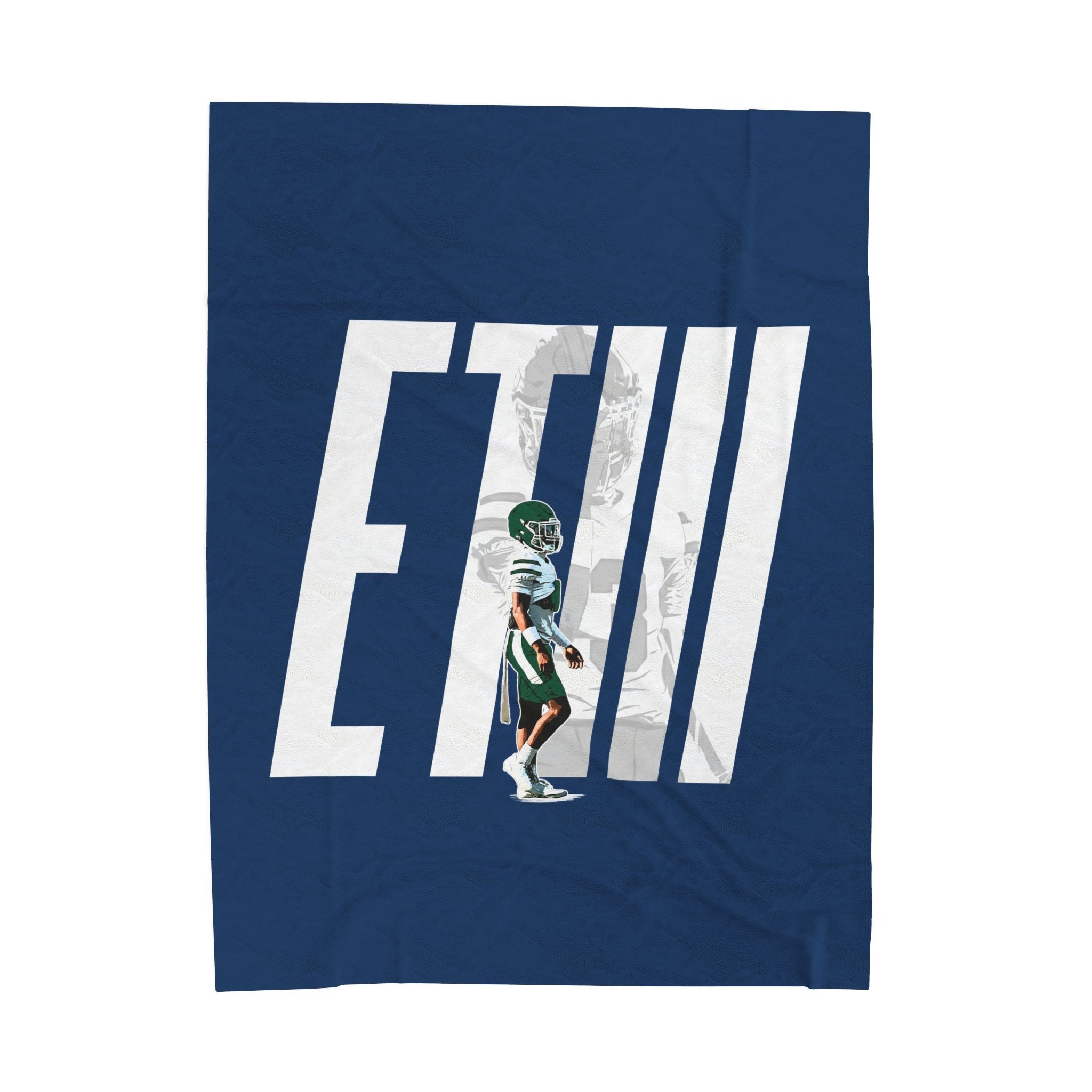 Elliott Turner III Velveteen Plush Blanket