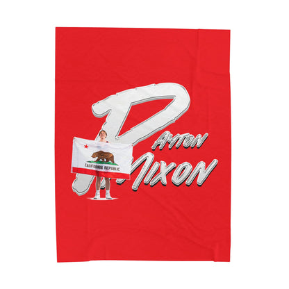 Payton Mixon Velveteen Plush Blanket