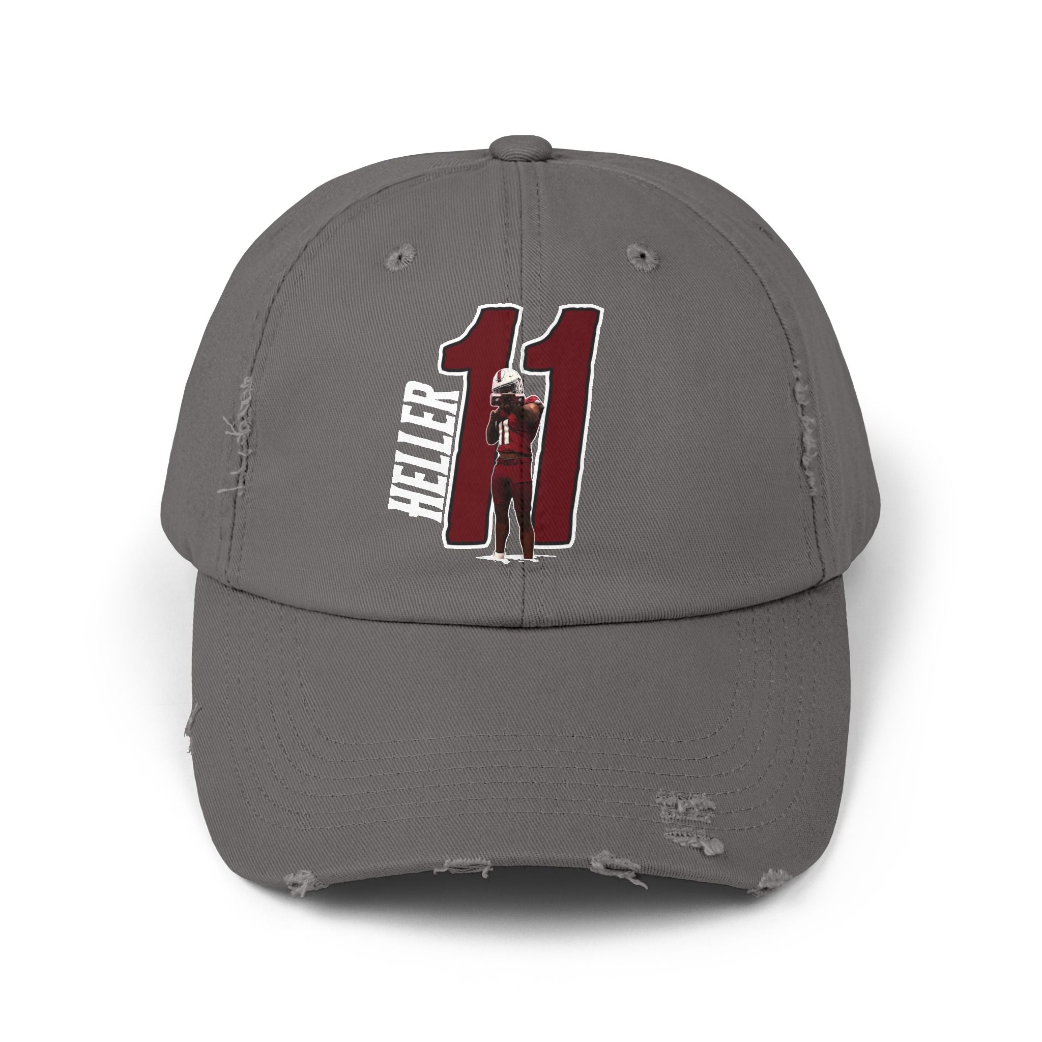 Damari Heller Distressed Dad Cap