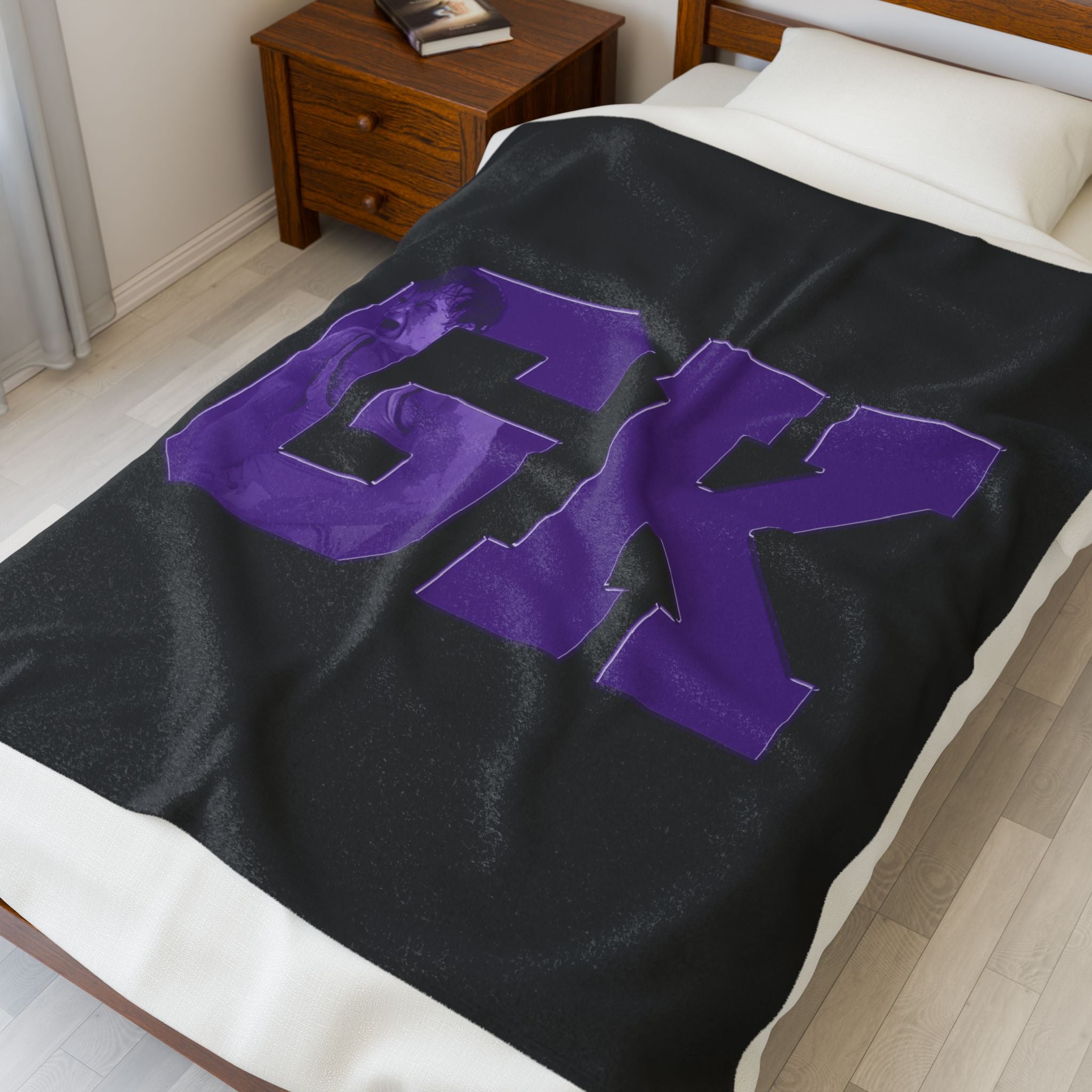 Gavin Kohel Velveteen Plush Blanket