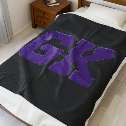 Gavin Kohel Velveteen Plush Blanket
