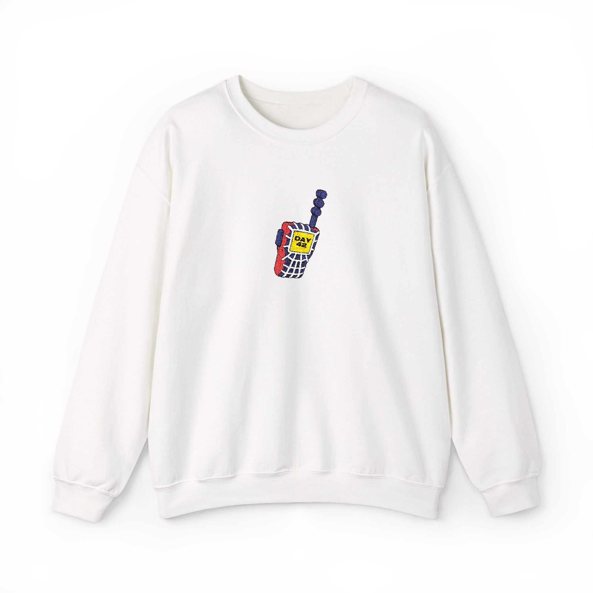 Bucket Merch Embroidered Crewneck
