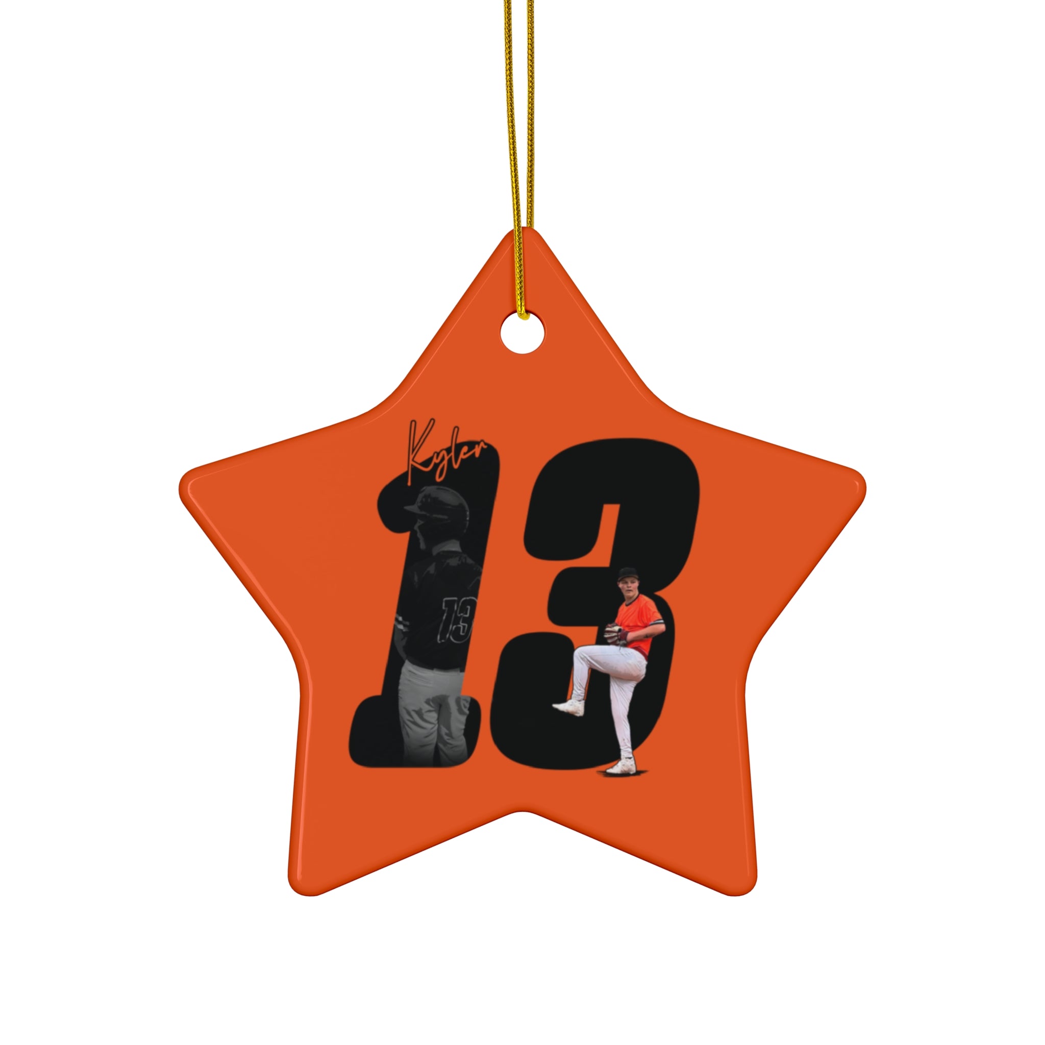 Kyler Jones Ceramic Ornament