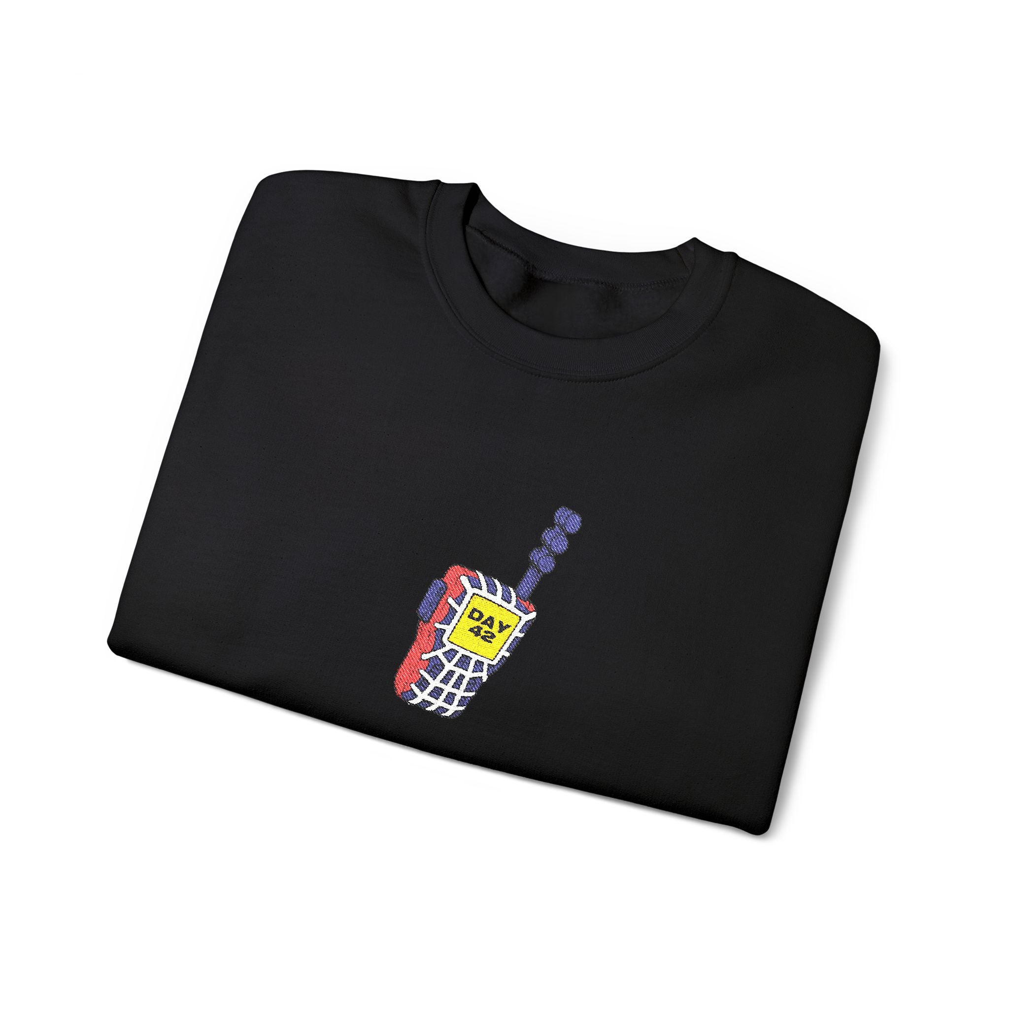 Bucket Merch Embroidered Crewneck