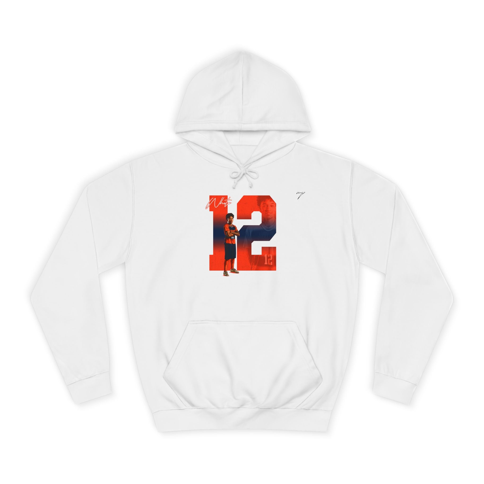 Dario White Hoodie