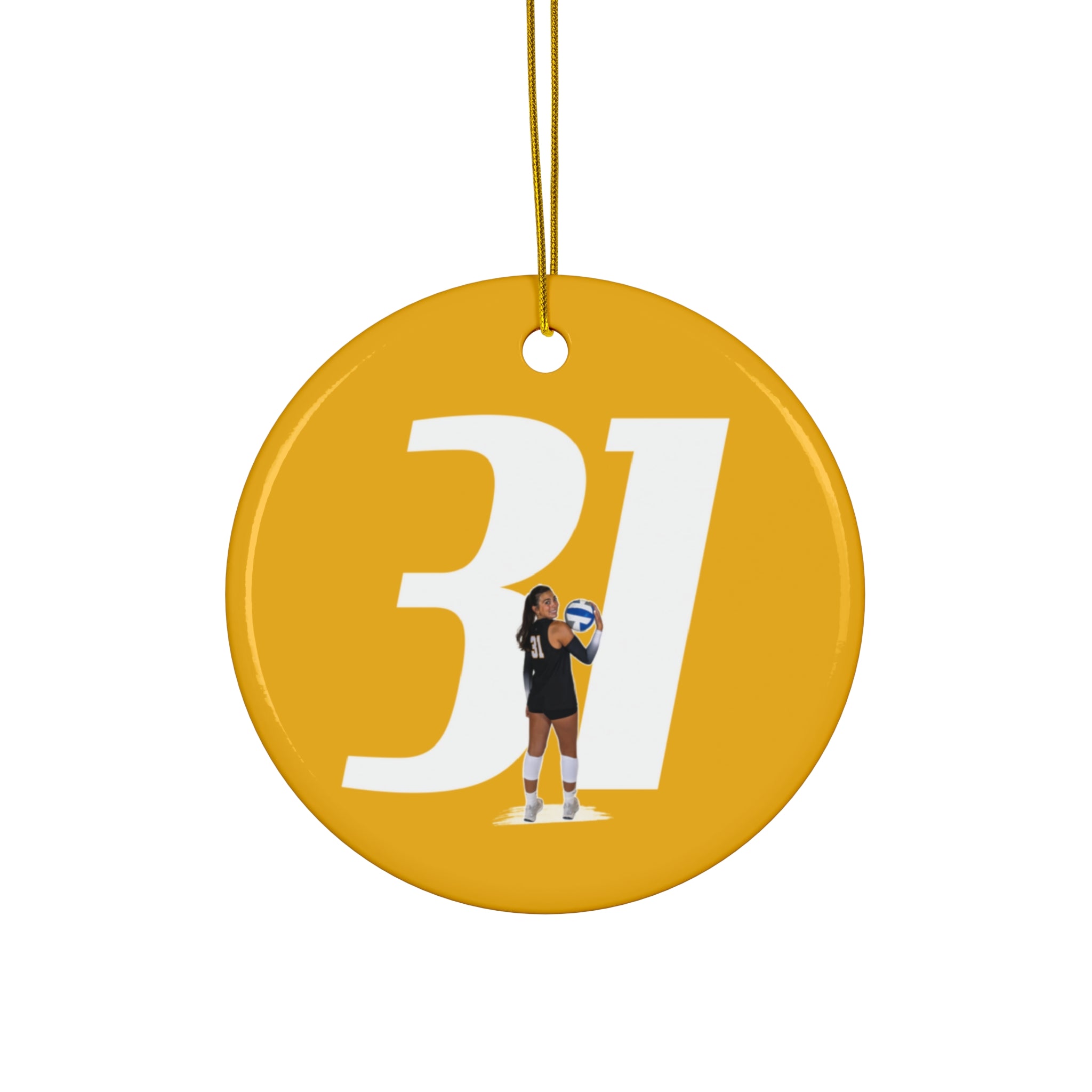 Mia Liberti Ceramic Ornament