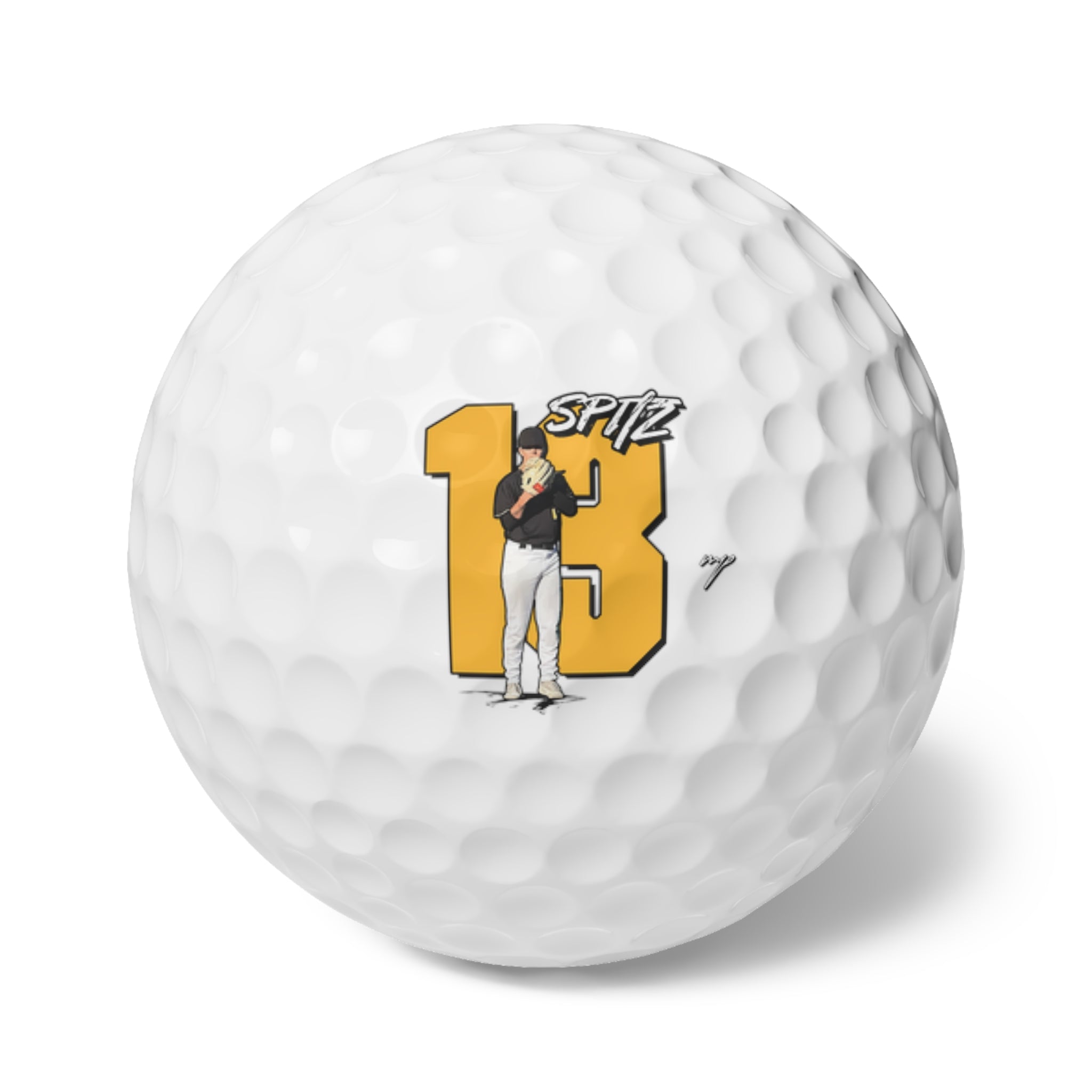 Cole Spitzer Golf Balls, 6pc