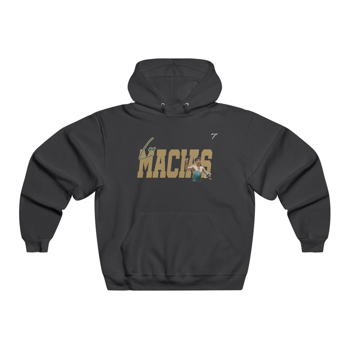 Leo Macias Vintage Hoodie (Front + Back)