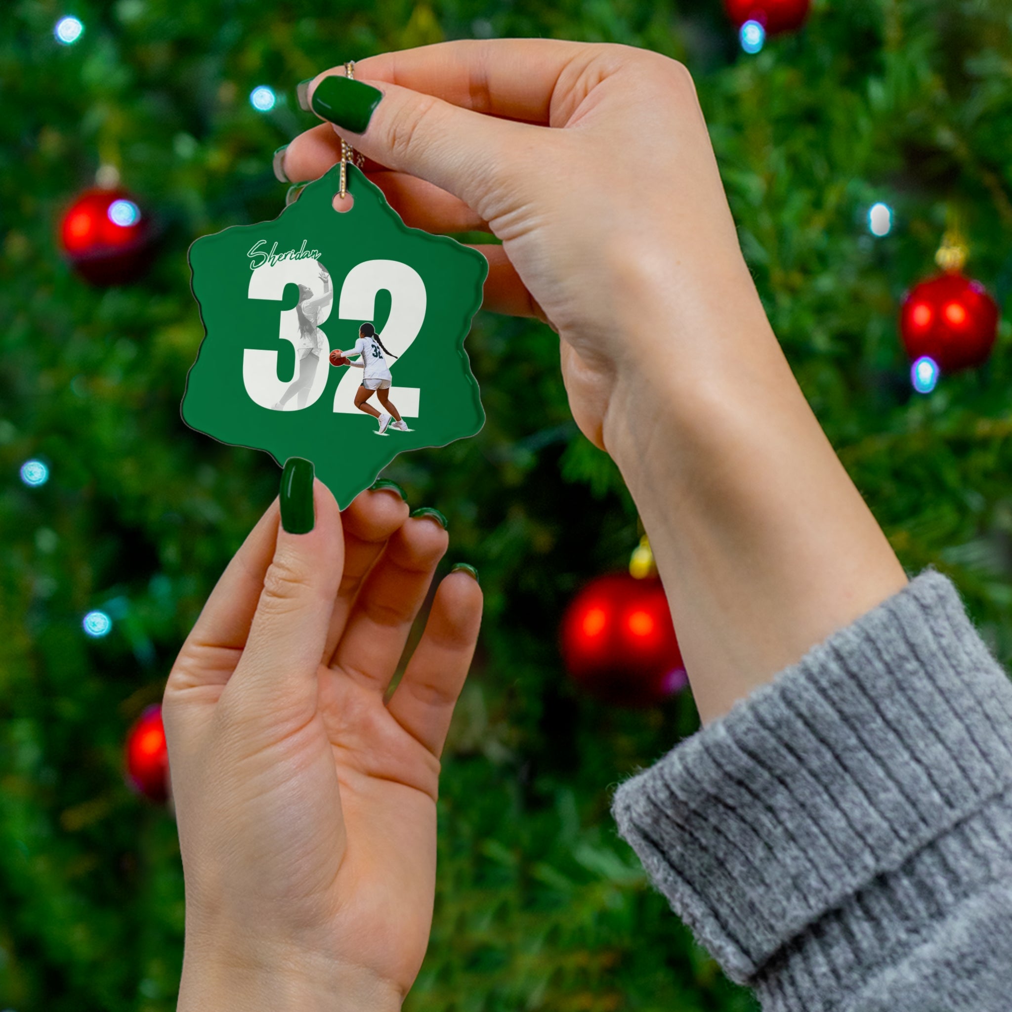 Jordyn Sheridan Ceramic Ornament