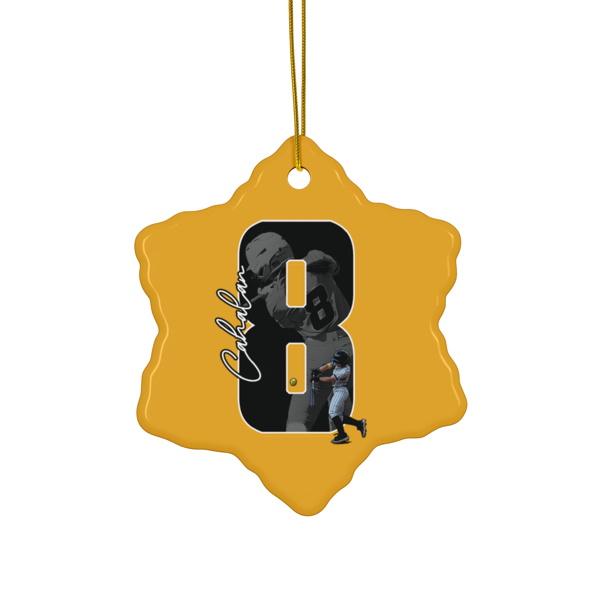 Claire Cahalan Ceramic Ornament