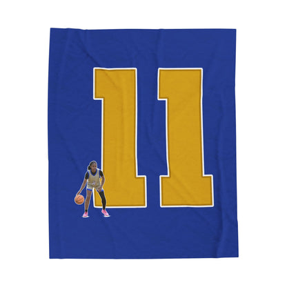 Janiyah Blevins Velveteen Plush Blanket