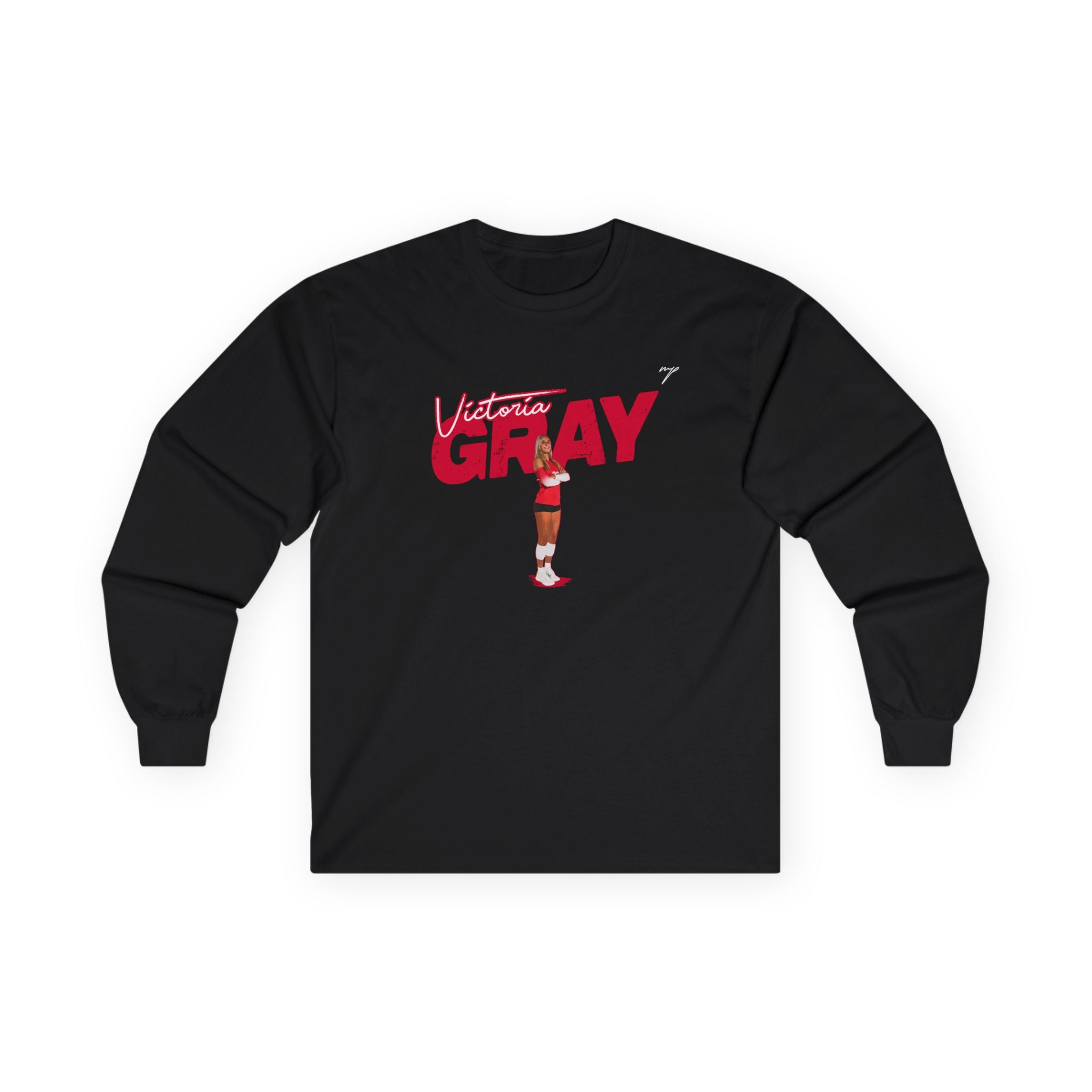 Victoria Gray Long Sleeve Tee