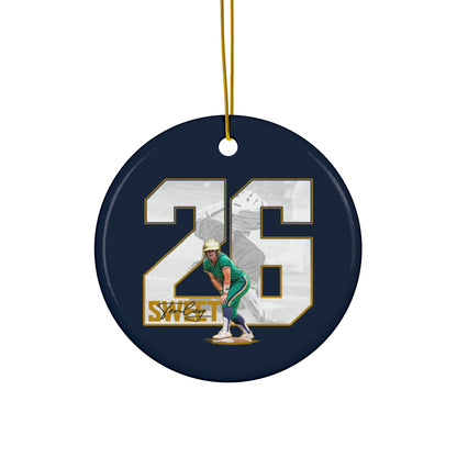 Tenley Sweet Ceramic Ornament
