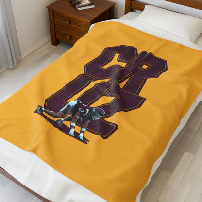 Daniel Cruz III Velveteen Plush Blanket