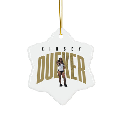 Kinsey Dueker Ceramic Ornament