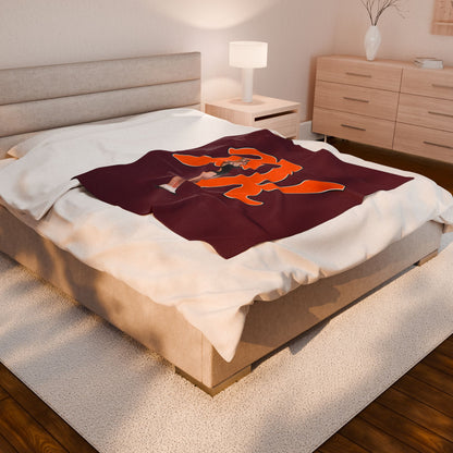 Payton Kenney Velveteen Plush Blanket