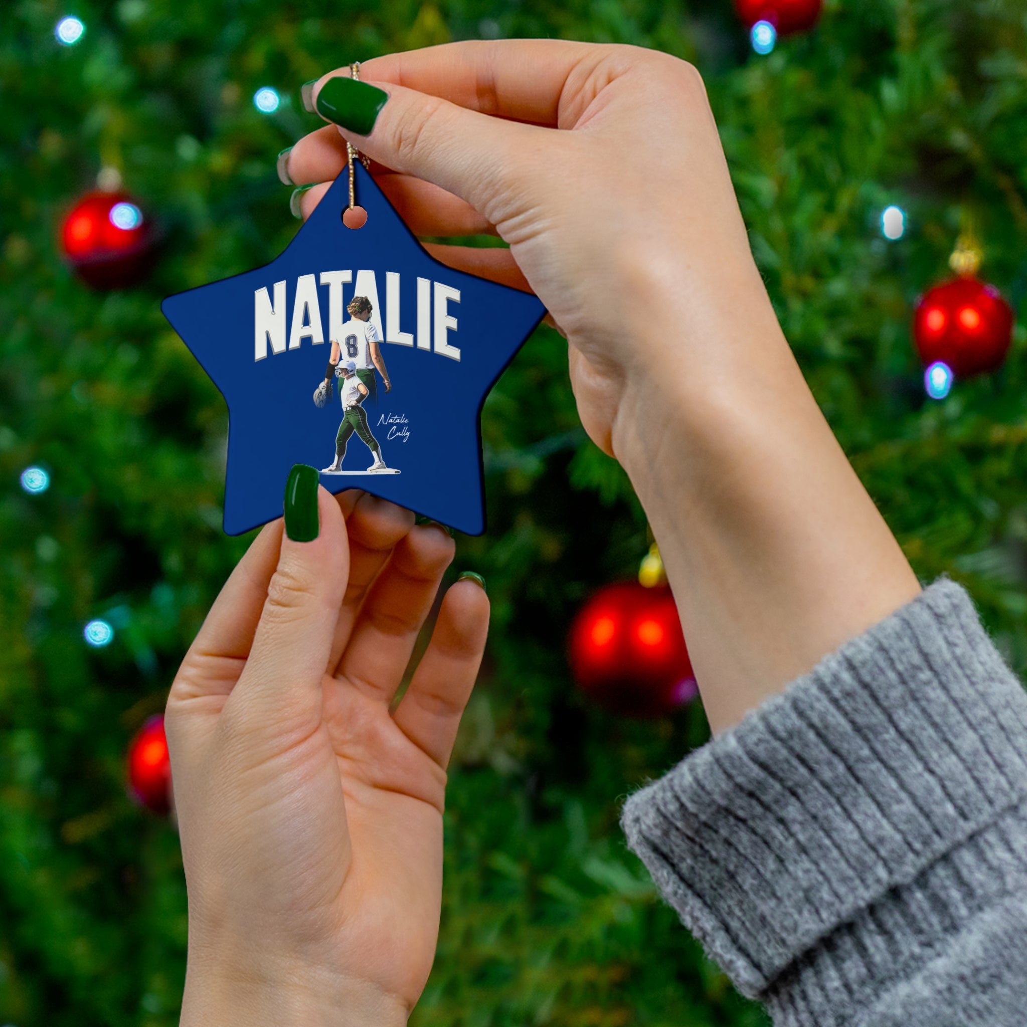 Natalie Cully Ceramic Ornament
