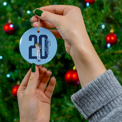 Catie Boggs Ceramic Ornament