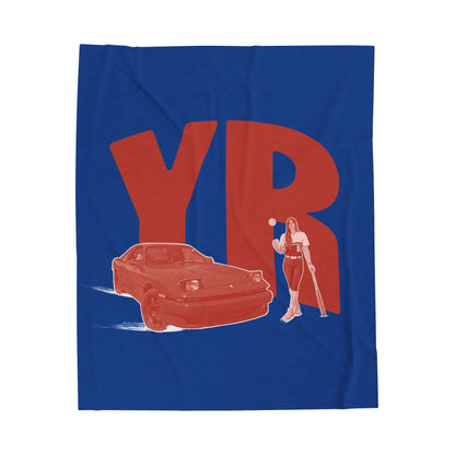 Yonah Rogers Velveteen Plush Blanket