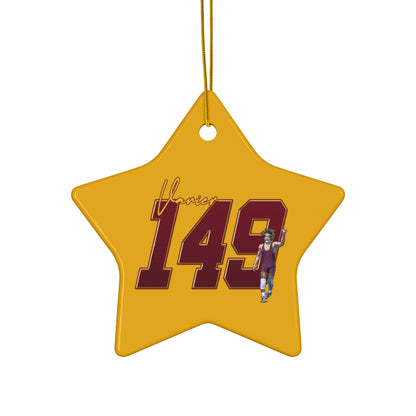 Charles Vanier Ceramic Ornament