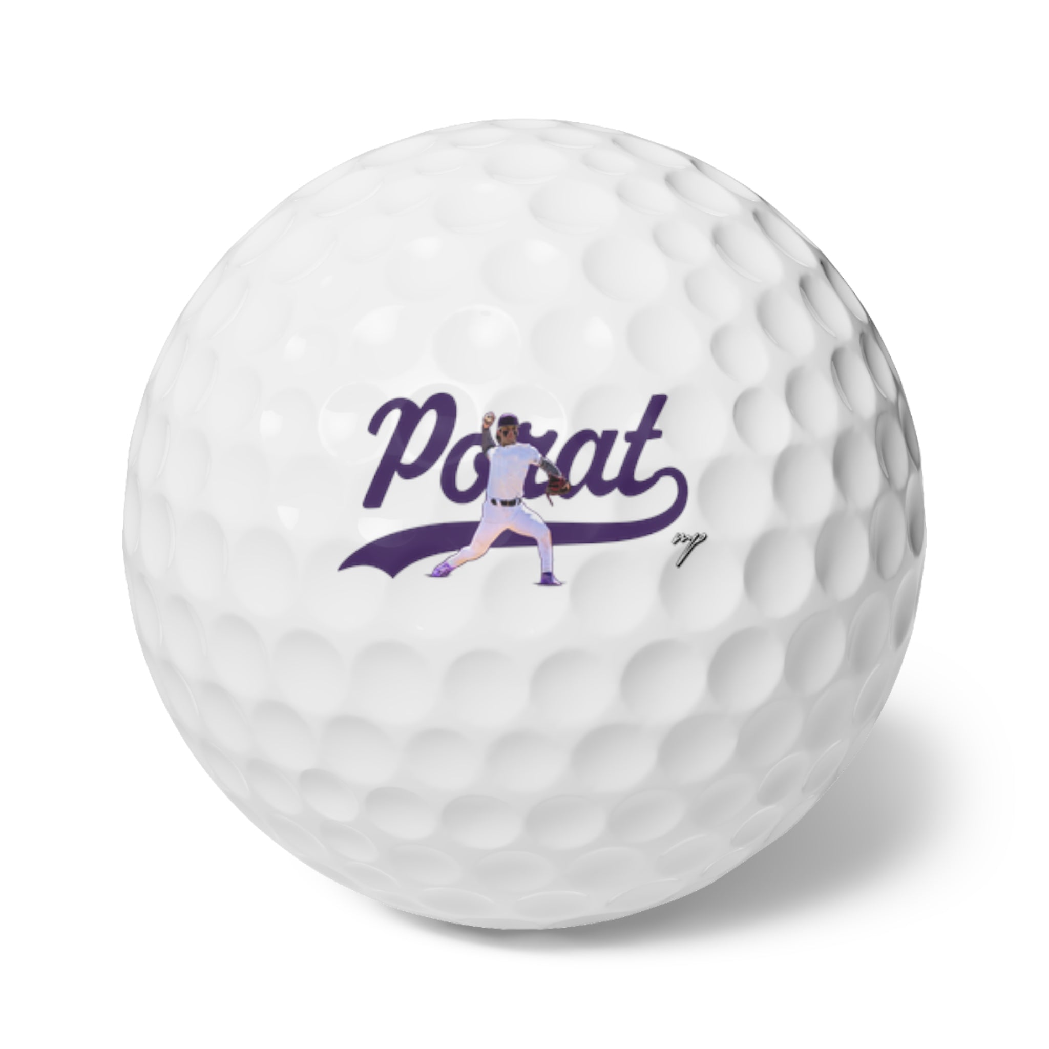 Zack Porat Golf Balls, 6pc