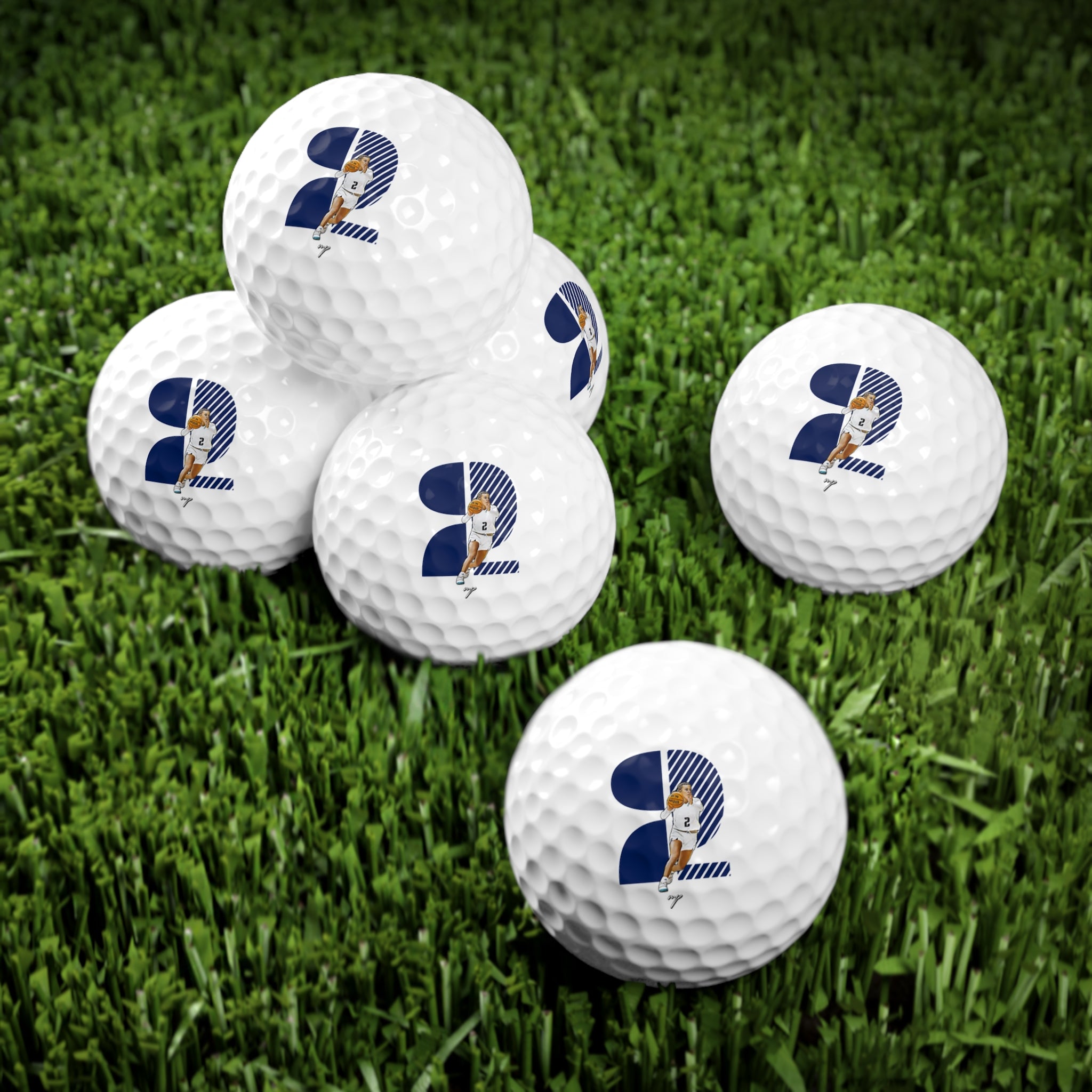 Emily Klaczek Golf Balls, 6pc