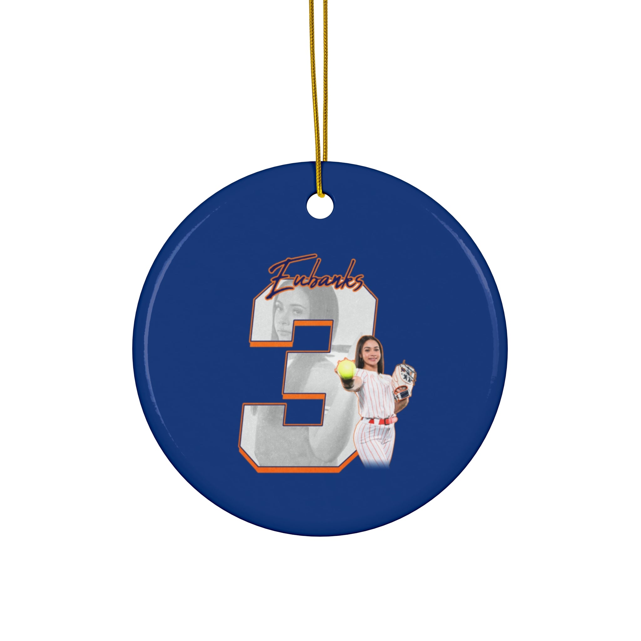 Kaylee Eubanks Ceramic Ornament