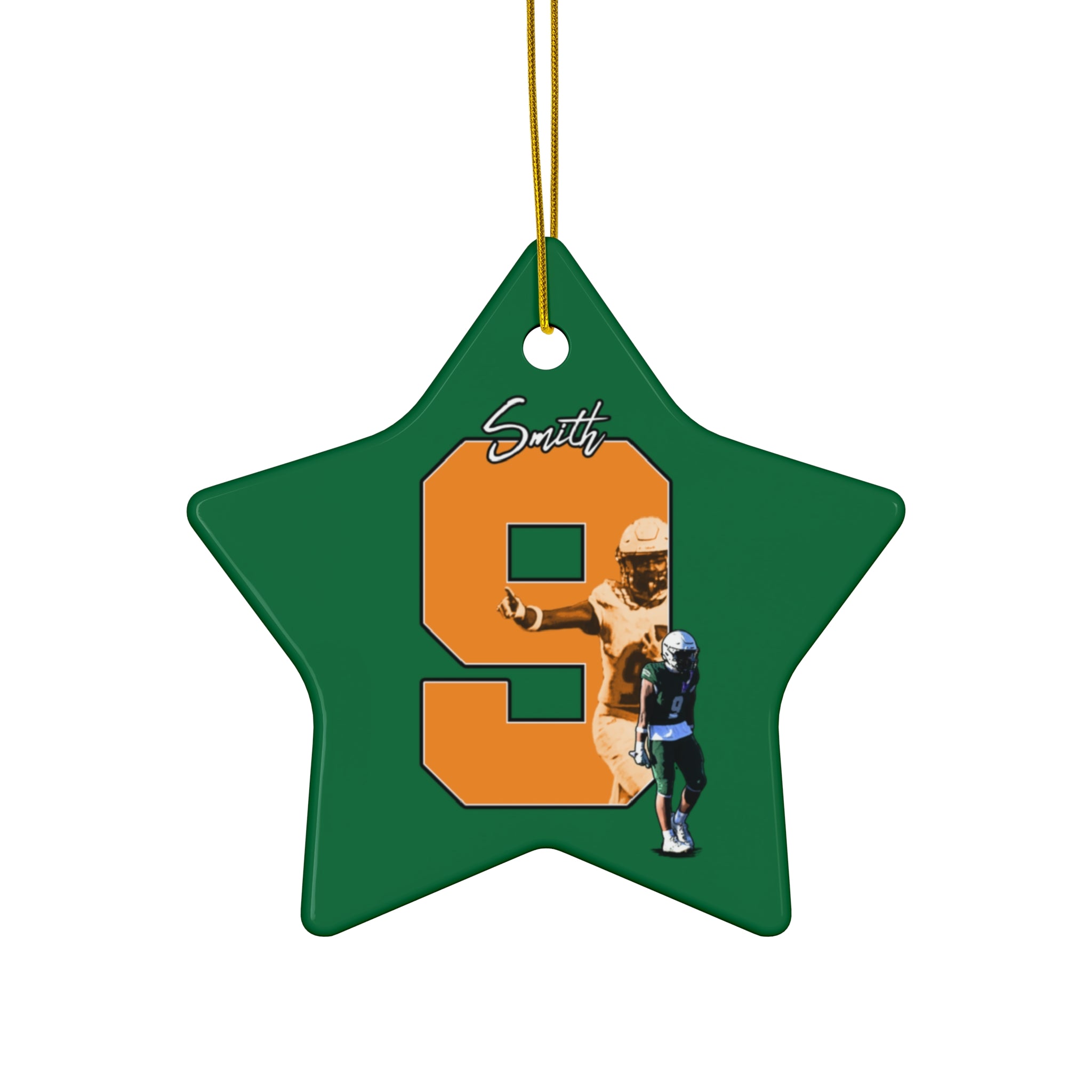 Jordan Smith Ceramic Ornament