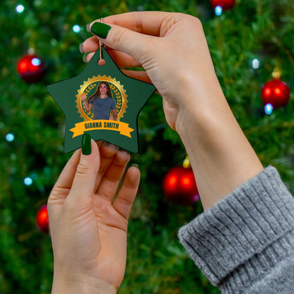 Gianna Smith Ceramic Ornament
