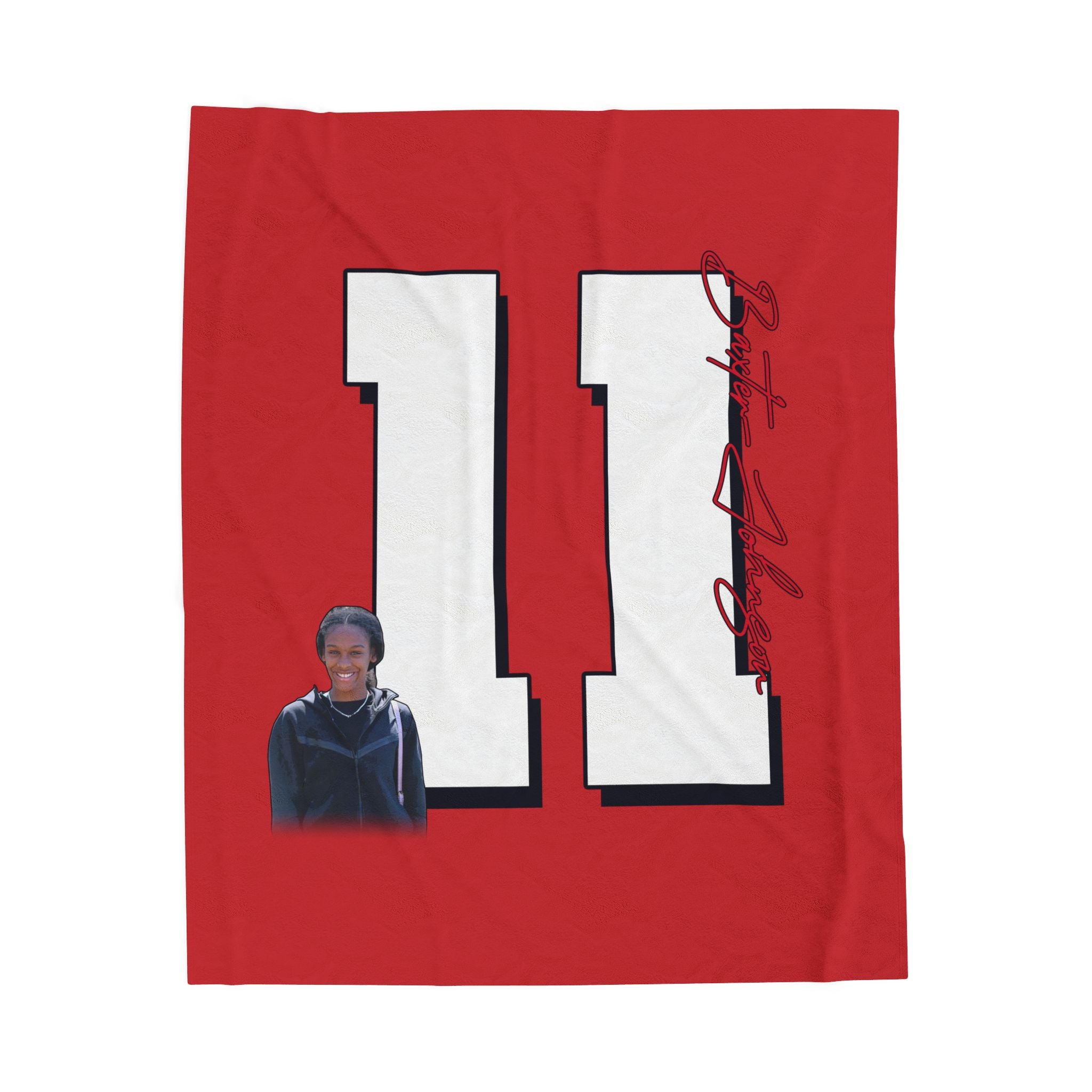 Danasia Baxter-Johnson Velveteen Plush Blanket